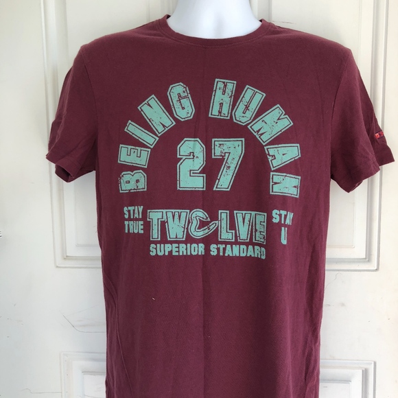 Being Human Medium Crewneck Tee - Picture 1 of 4